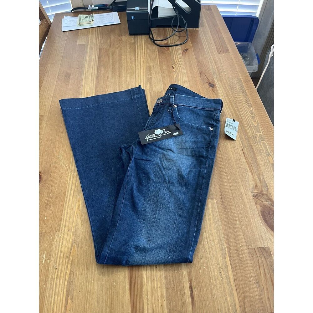 Mavi Jeans Kate Pima Lux Flare Dark Wash Women's 26/32